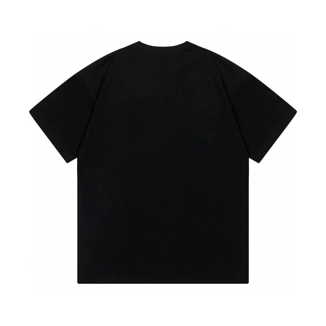 Balenciaga Flame Logo Black T-Shirt - 7