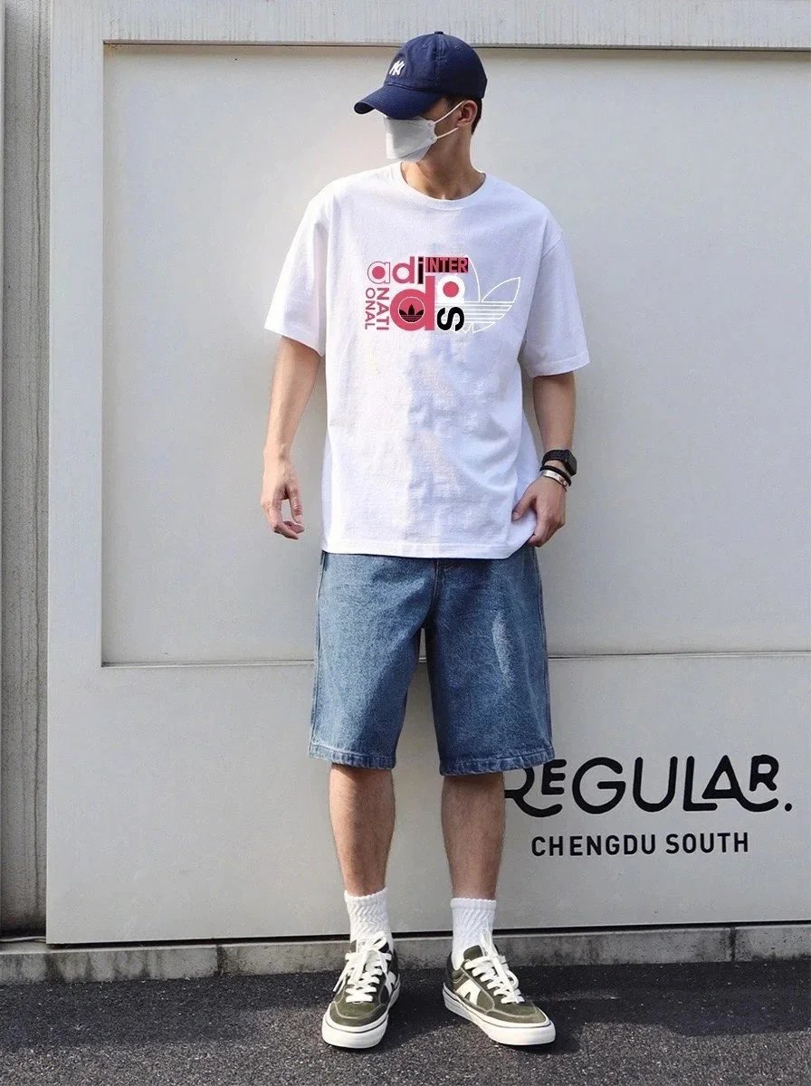 Adidas Logo T-Shirt Pale Yellow T-Shirt - 24