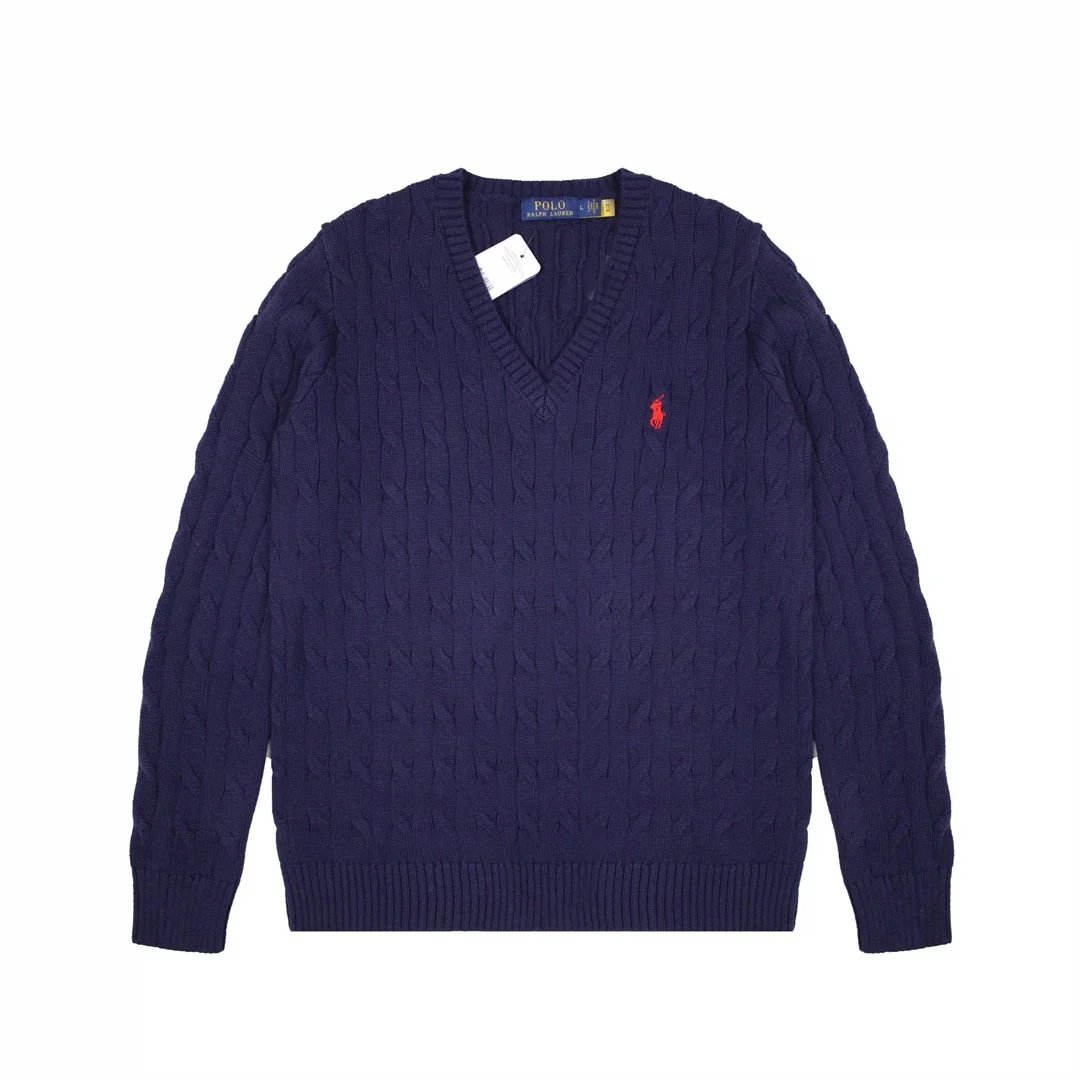 Polo Ralph Lauren Cable Knit Cardigan Lavender Sweater - 12