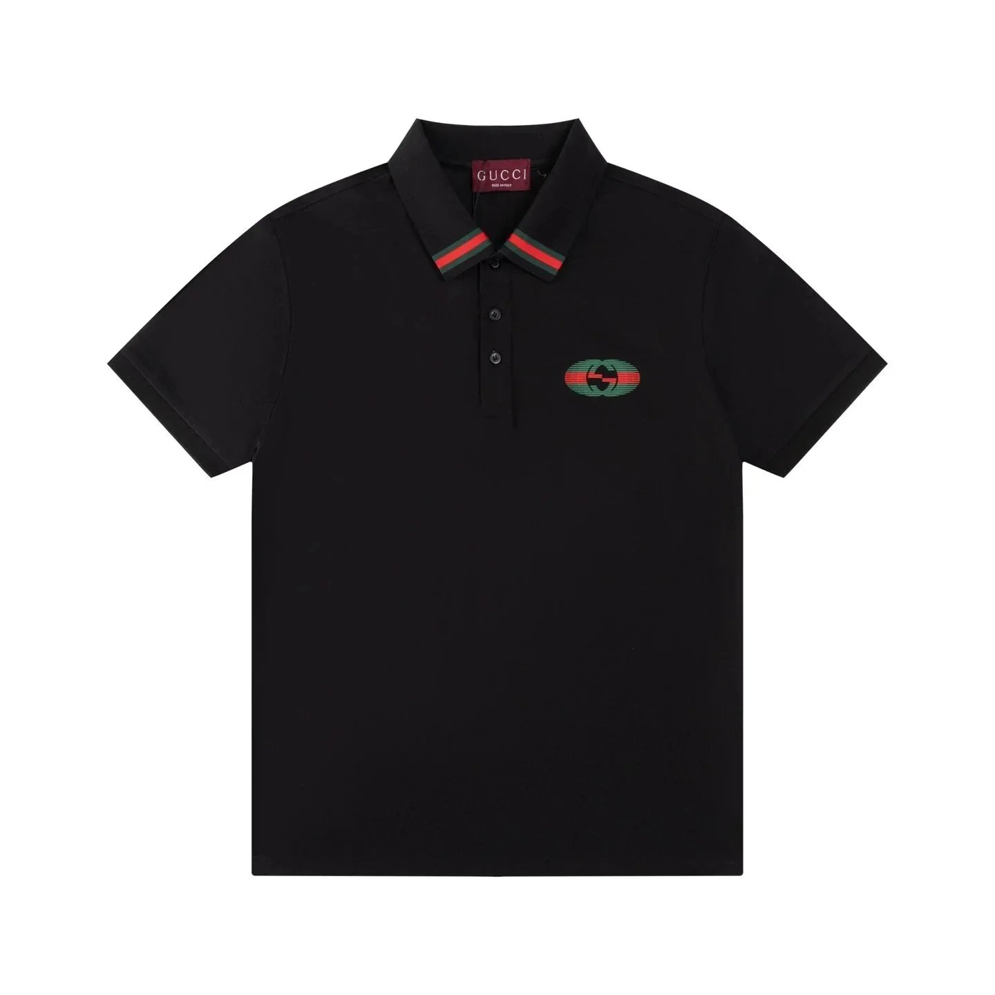 Gucci GG Monogram Print White Polo Polo Shirt - 13