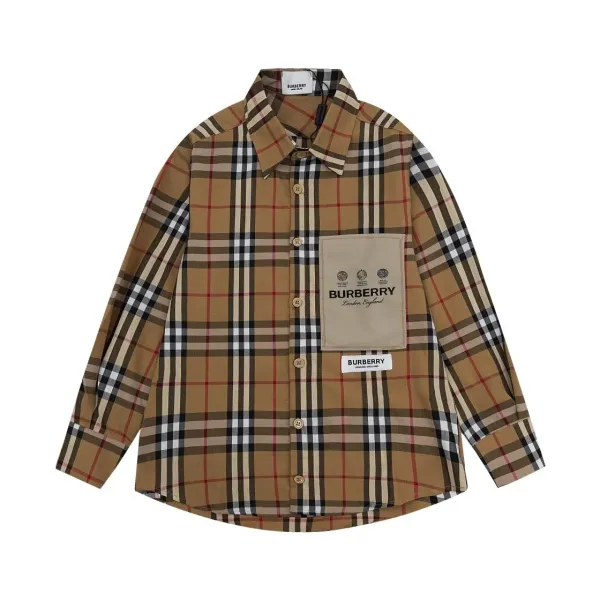 Burberry Monogram-Embroidered White Shirt - 15