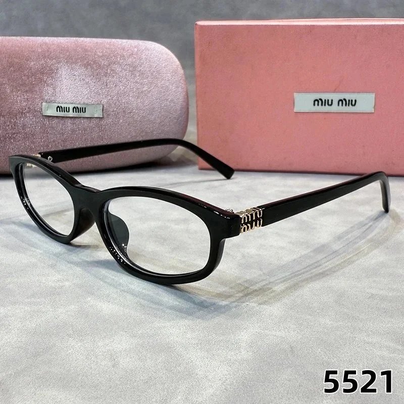 Miu Miu Octagonal Gold-Frame Optical Glasses Eyewear - 4