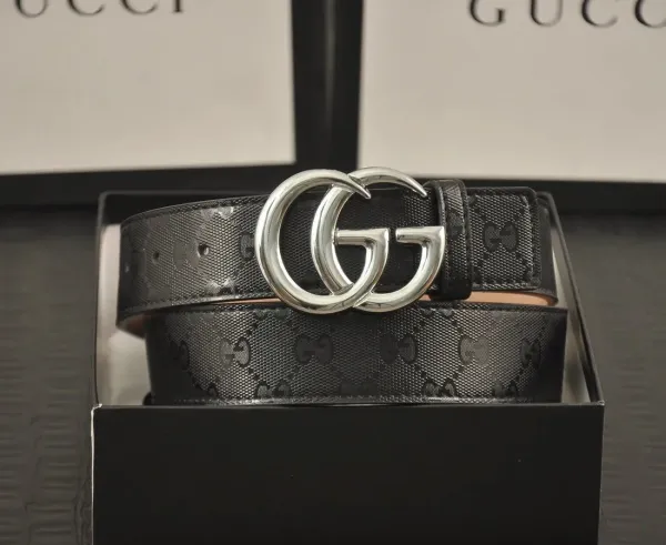 Gucci Disney x Gucci GG Marmont Belt Beige Multicolor Belt - 4
