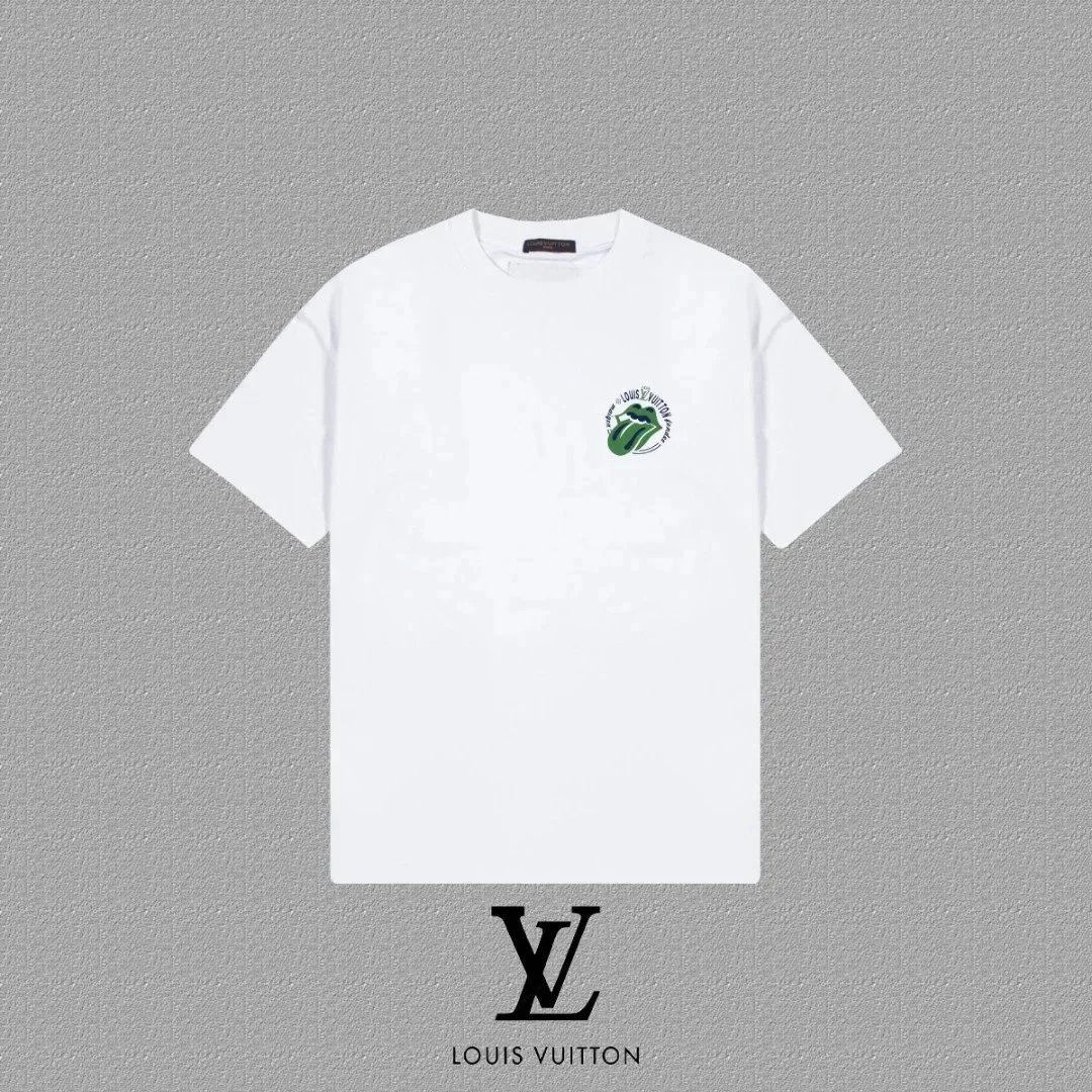 Louis Vuitton Paris River Scene Graphic T-Shirt Black - 10