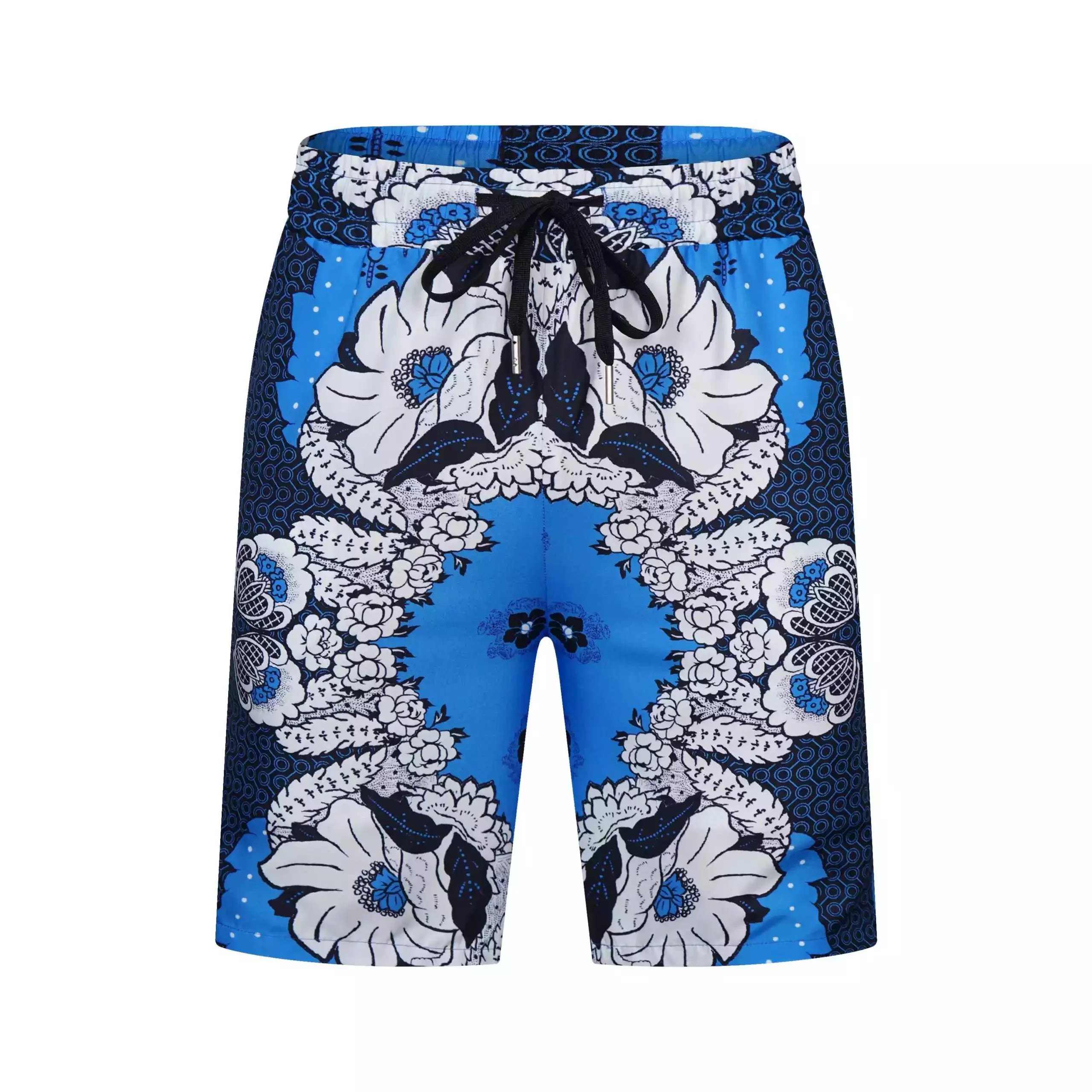 Valentino Logo Print Blue and White Resort Set - 6