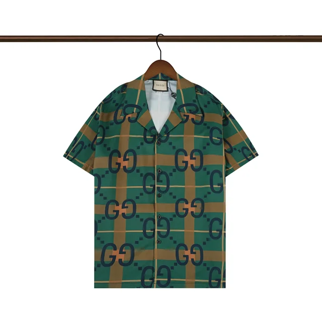 Gucci Shirts Printed Button-Up Shirt product detail image 29