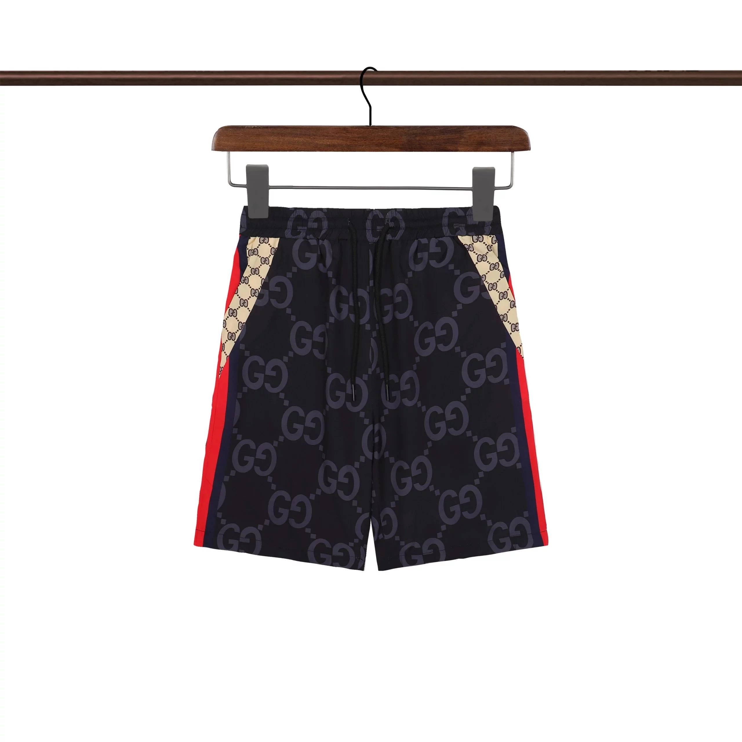 Gucci Tiger Print Silk Shirt and Shorts Set Light Blue Multicolor - 13