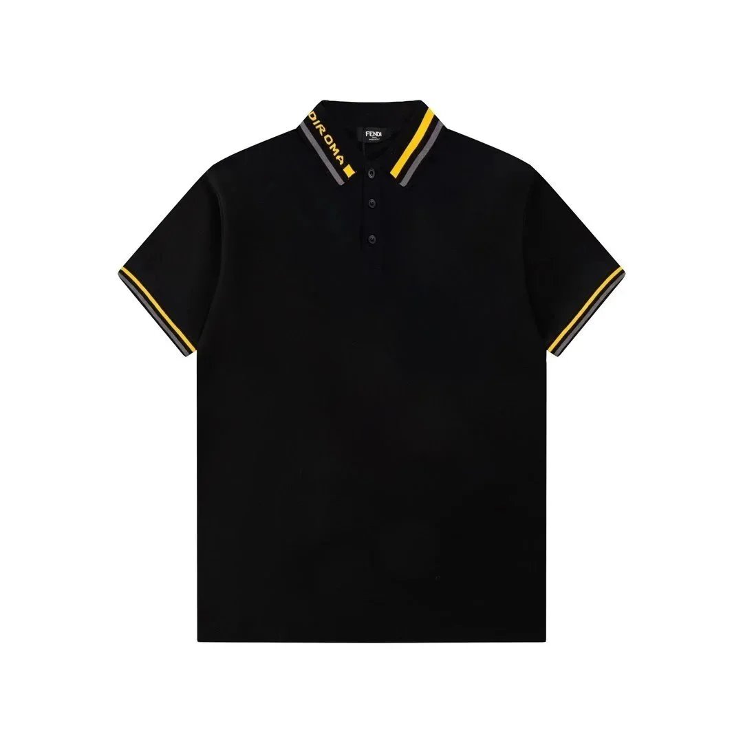 Fendi Monster Eyes Polo Black Polo Shirt - 6