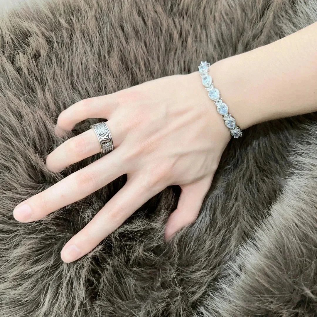 Tiffany & Co. Return to Tiffany Lock and Key Bead Bracelet Silver Jewelry - 8