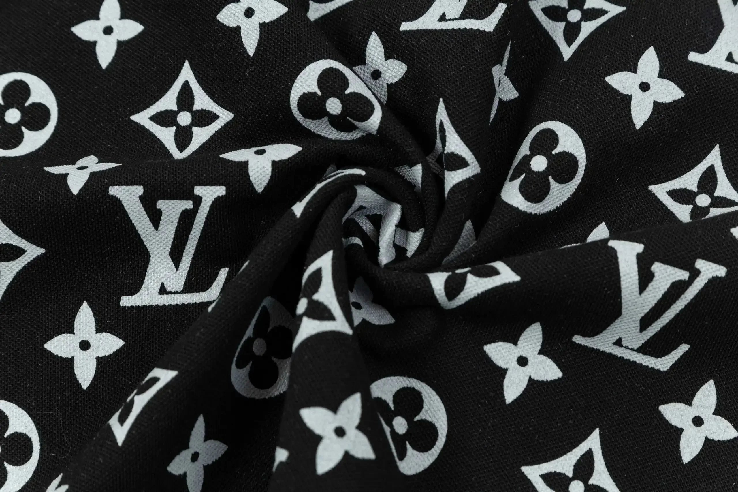 Louis Vuitton Monogram Square Patch Polo Gray Polo Shirt - 10