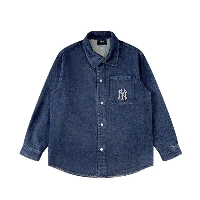 MLB Shirts Short-sleeve button-up logo-print shirt product detail image 25