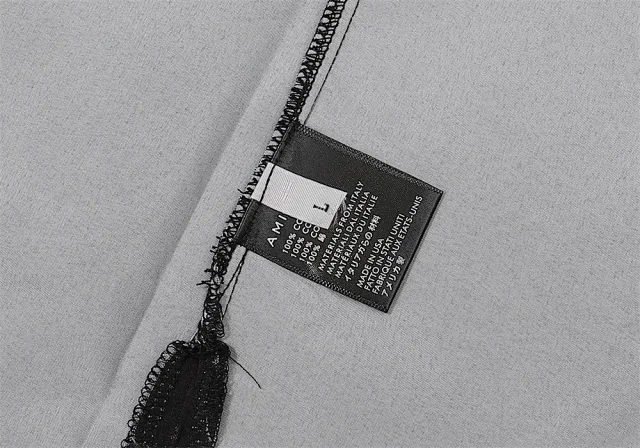 AMIRI Shirts Short-sleeve logo-print button-up product detail image 13