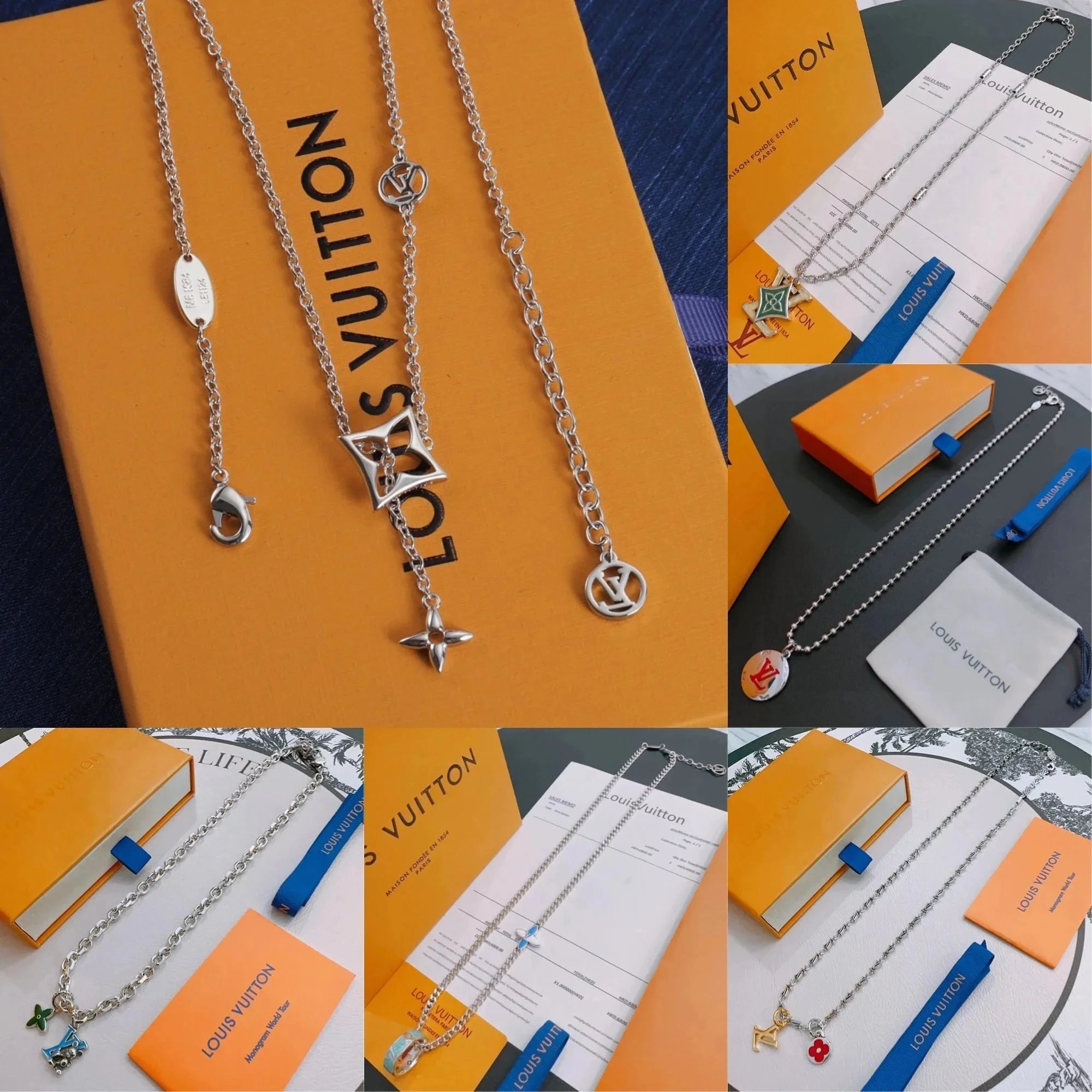 Louis Vuitton Monogram Necklac