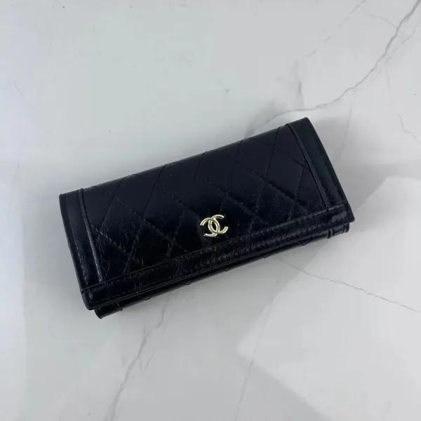 Dior Diorama Black Quilted Long Wallet - 18