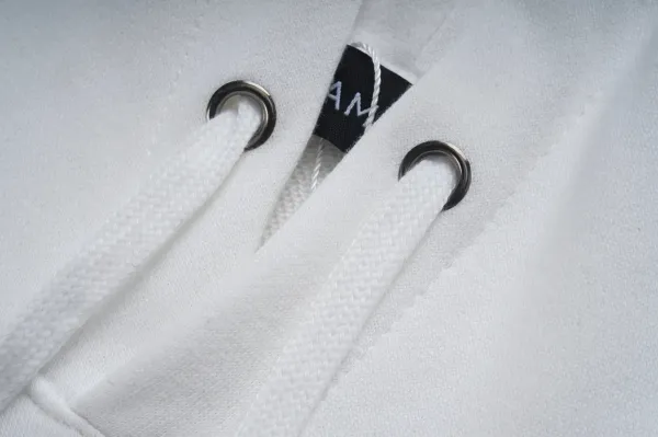 Amiri Dripping Logo Black Hoodie - 9