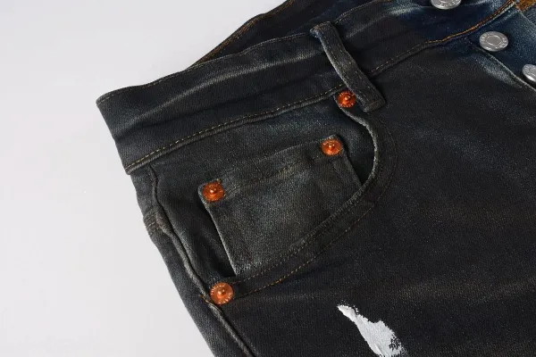 Purple Brand Holographic Denim Jeans - 7