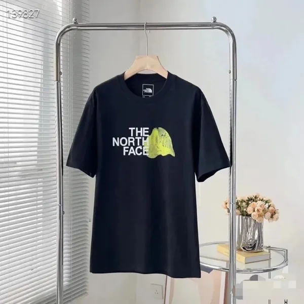 The North Face Logo T-Shirt Black / Army Green / White T-Shirt - 25