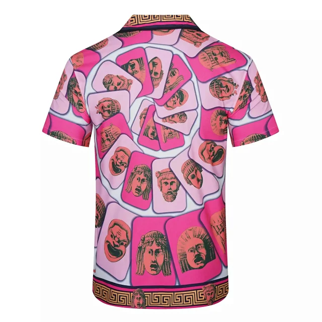 Versace Matching Sets Short-Sleeve Printed Shirt and Shorts Set product detail image 23