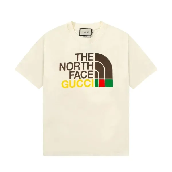 The North Face Logo T-Shirt Black / Army Green / White T-Shirt - 37