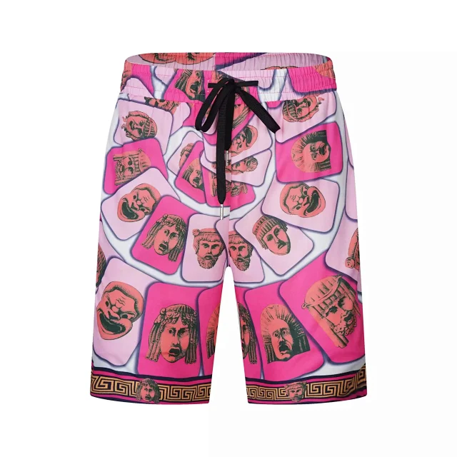 Versace Matching Sets Short-Sleeve Printed Shirt and Shorts Set product detail image 24