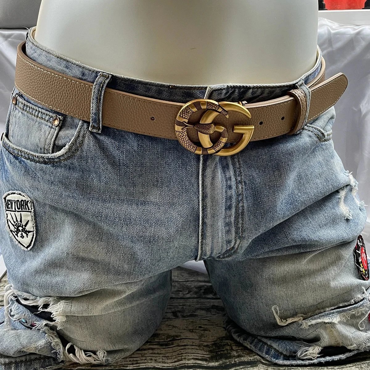 Gucci Interlocking G Buckle Leather Belt Black - 10