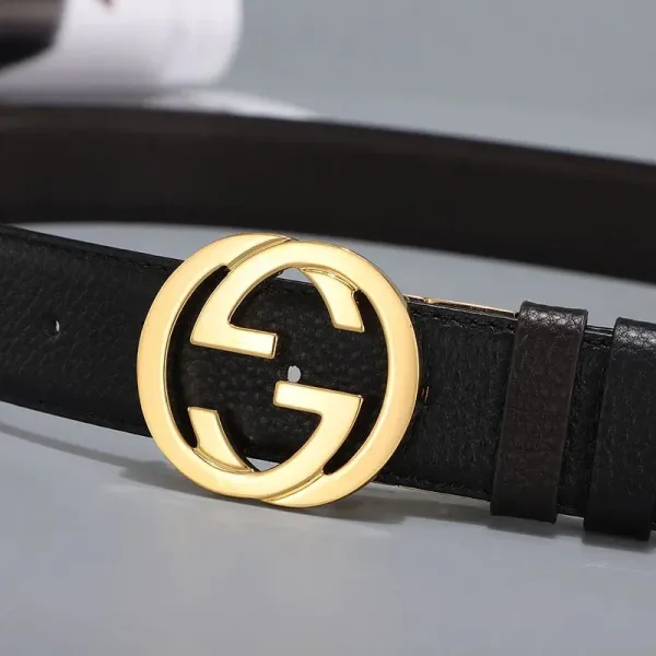 Gucci Disney x Gucci GG Marmont Belt Black with Mickey Mouse Print and Red Interlocking G Buckle - 12
