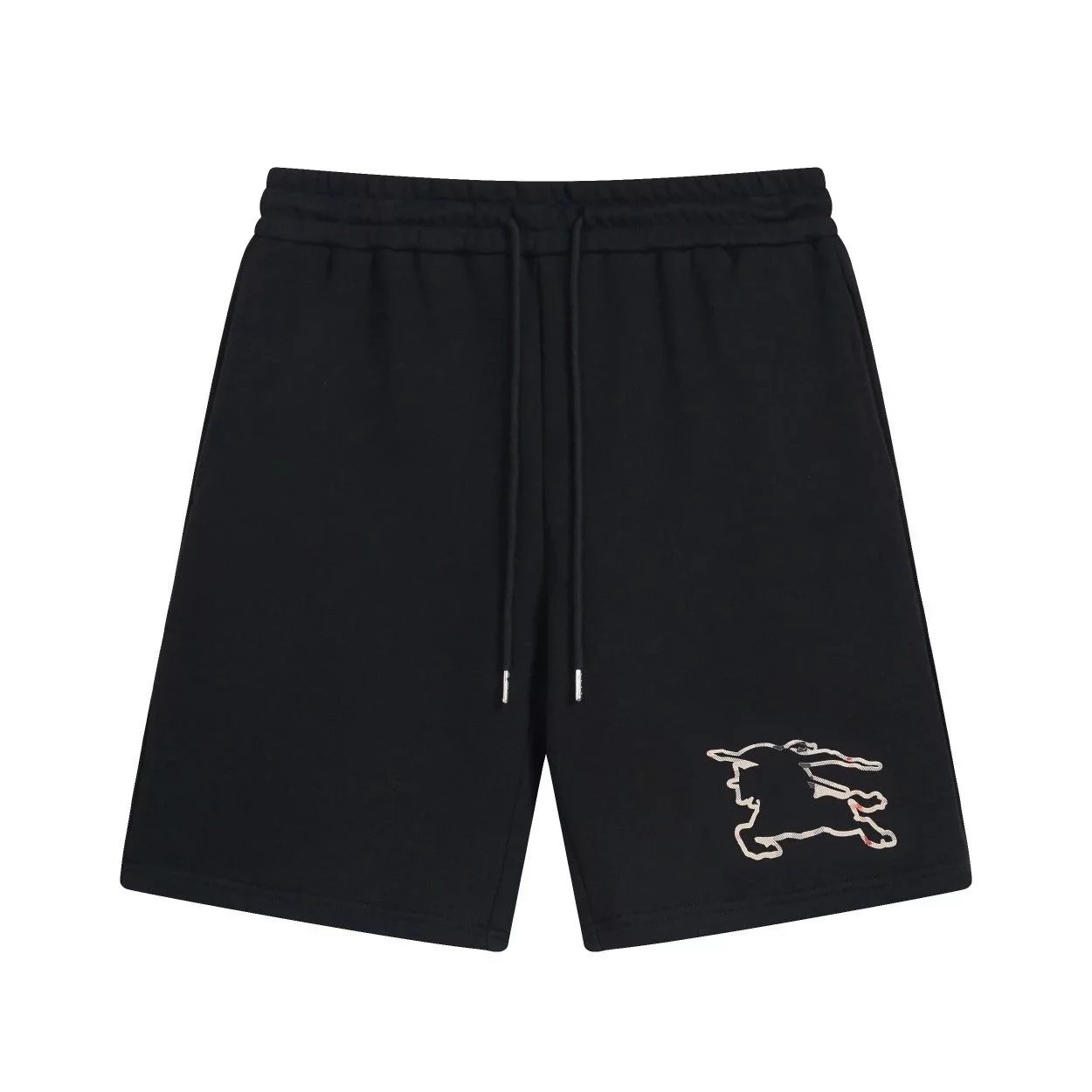 Burberry Thomas Bear Print Cotton Sweat Shorts White - 28
