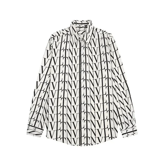 Valentino Shirts Printed Button-Up Shirt product detail image 12