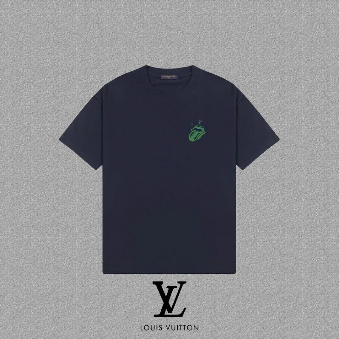Louis Vuitton Paris River Scene Graphic T-Shirt Black - 11
