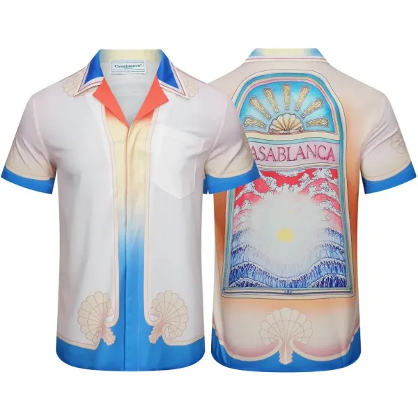 Casablanca Casa Tennis Club White Polo Shirt - 18