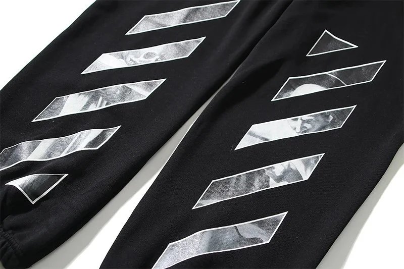 Off-White Industrial Tape Sweatpants White - 10
