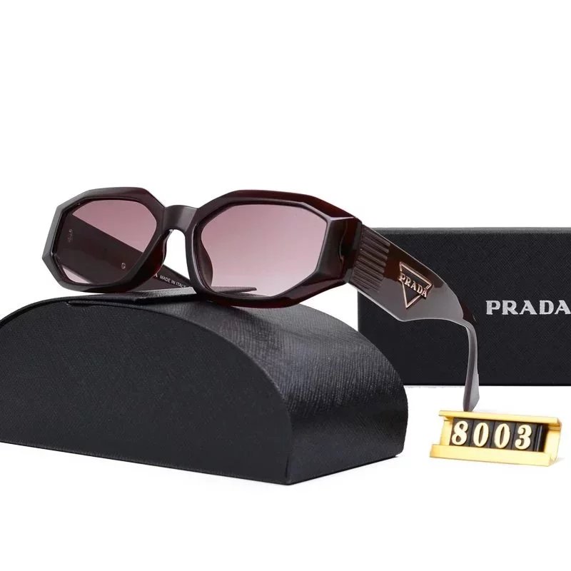 Prada Square Frame Brown Gradient Sunglasses - 21