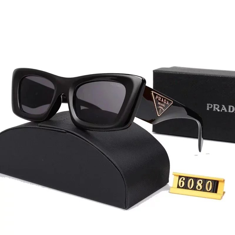 Prada Square Frame Brown Gradient Sunglasses - 8