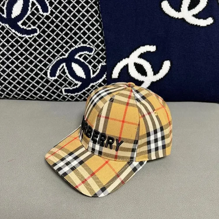 Burberry Check Baseball Cap