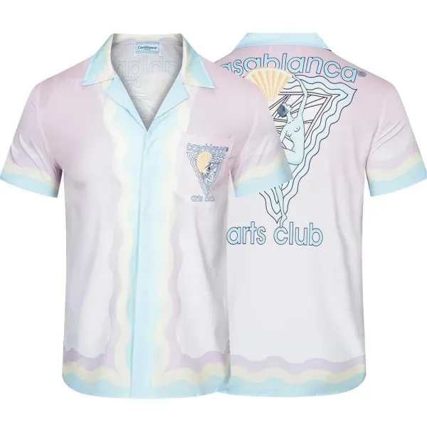 Casablanca Casa Tennis Club White Polo Shirt - 32