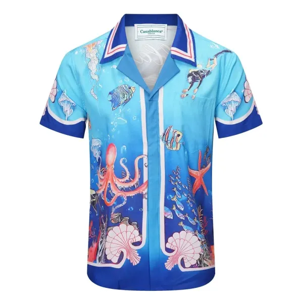 Casablanca Casa Tennis Club White Polo Shirt - 34