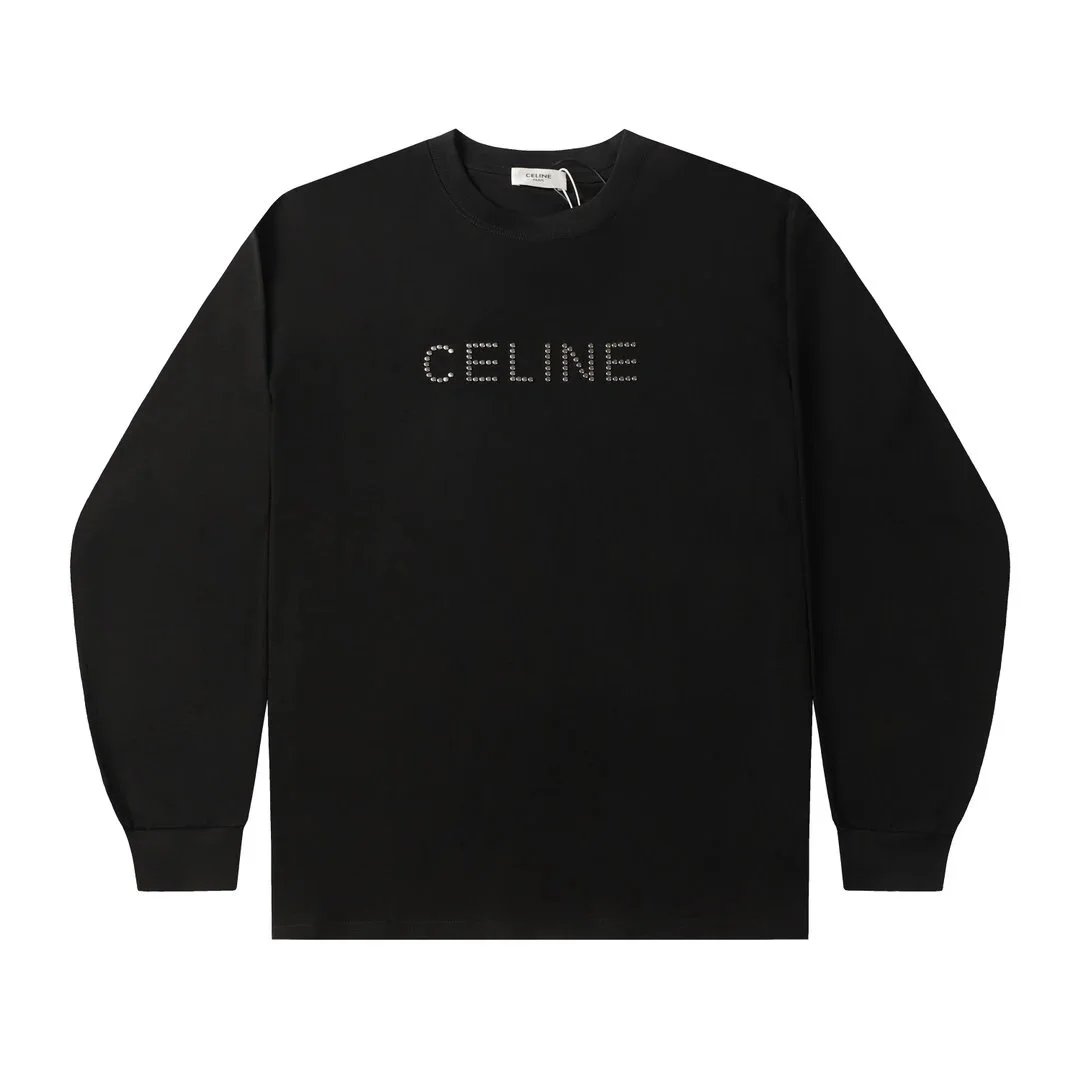 Loewe Leather Patch Long-Sleeve T-Shirt White - 3