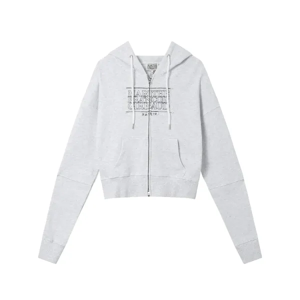 Arachnophobia Spiderweb Graphic Hoodie Gray - 21