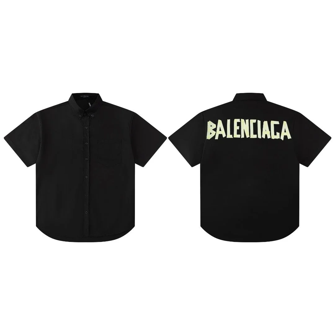 Balenciaga Short-Sleeve Shirt