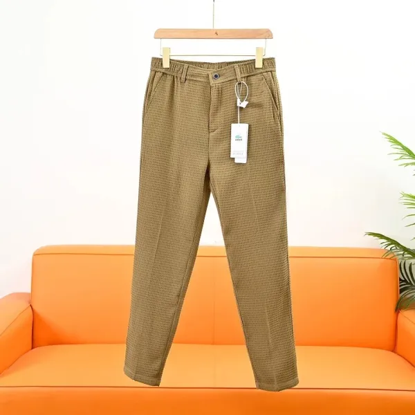 Lacoste Waffle Knit Jogger Pants White - 14