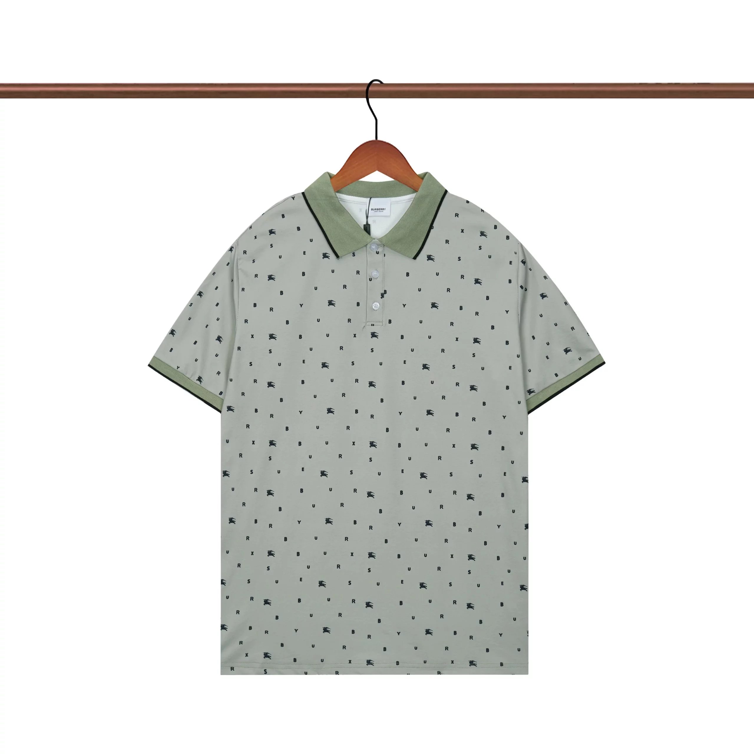 Burberry Classic Check Polo Beige Multicolor Polo Polo Shirt - 4