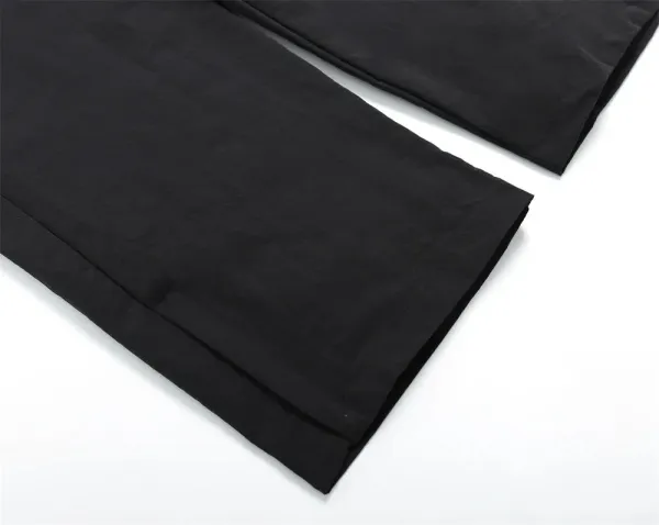 Lululemon Track Pants Black with White Side Stripes Pants - 17