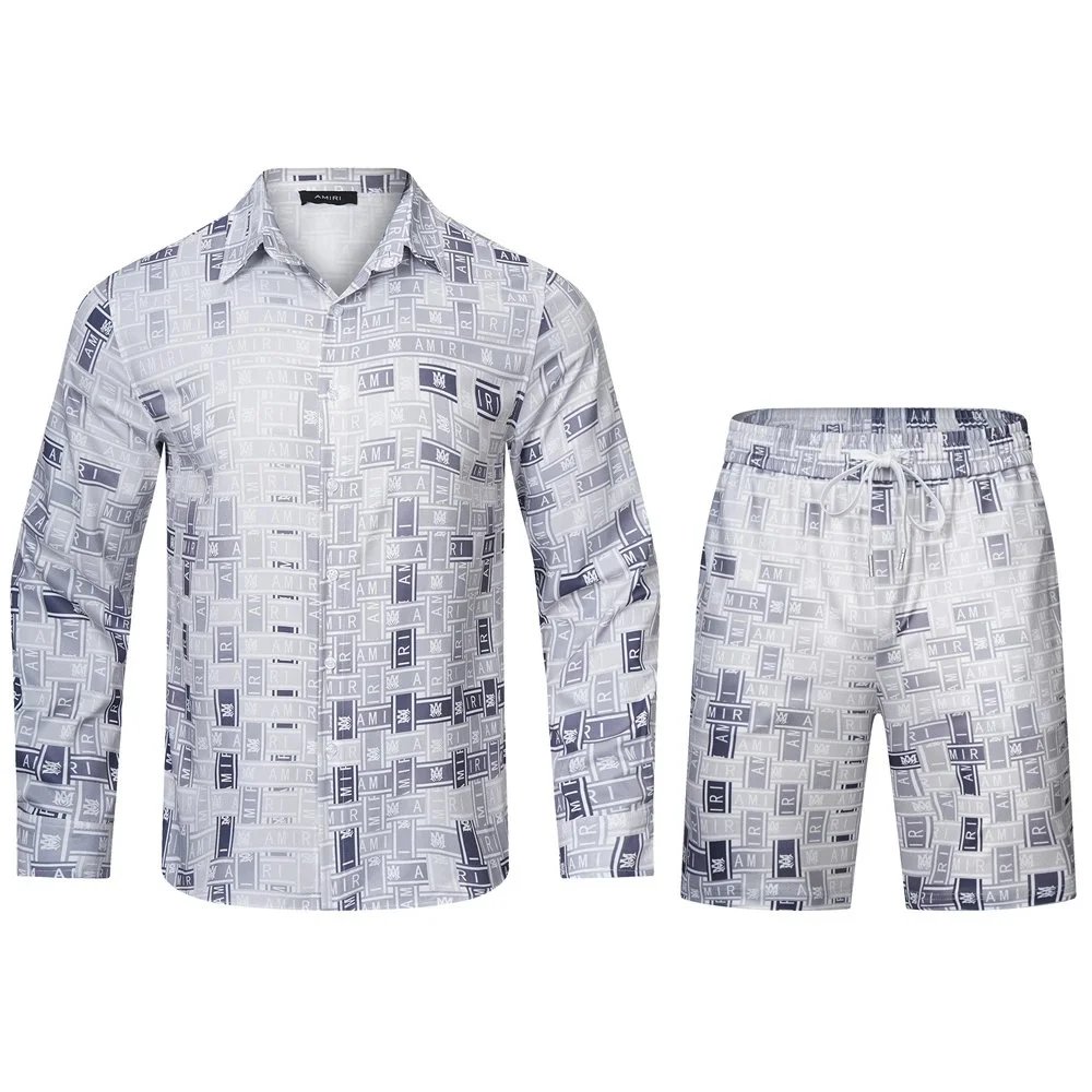 AMIRI Print Long Sleeve Shirt/