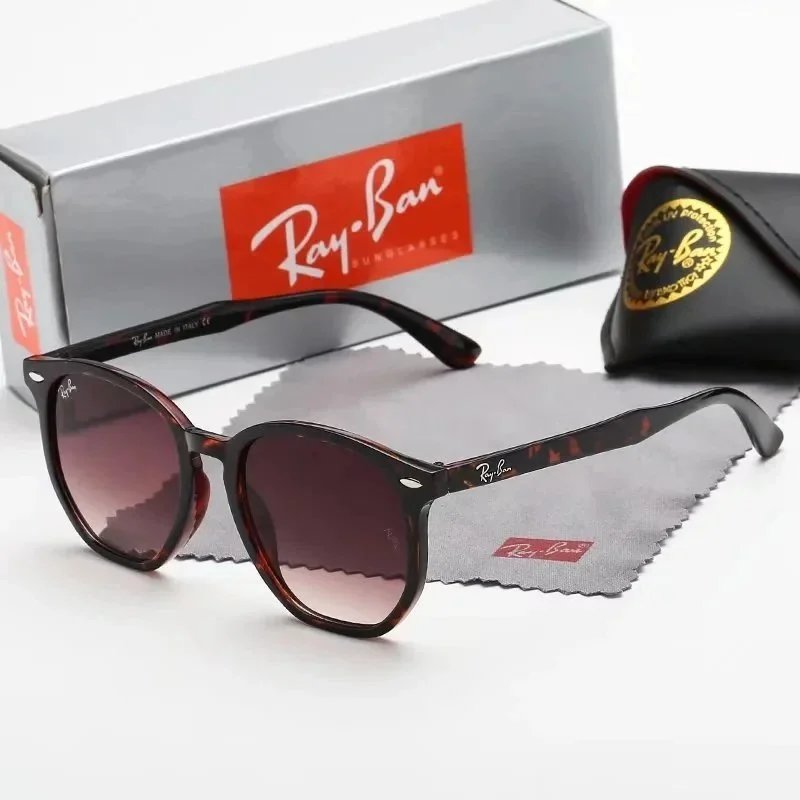 Ray-Ban Wayfarer Gradient Purple Sunglasses - 4