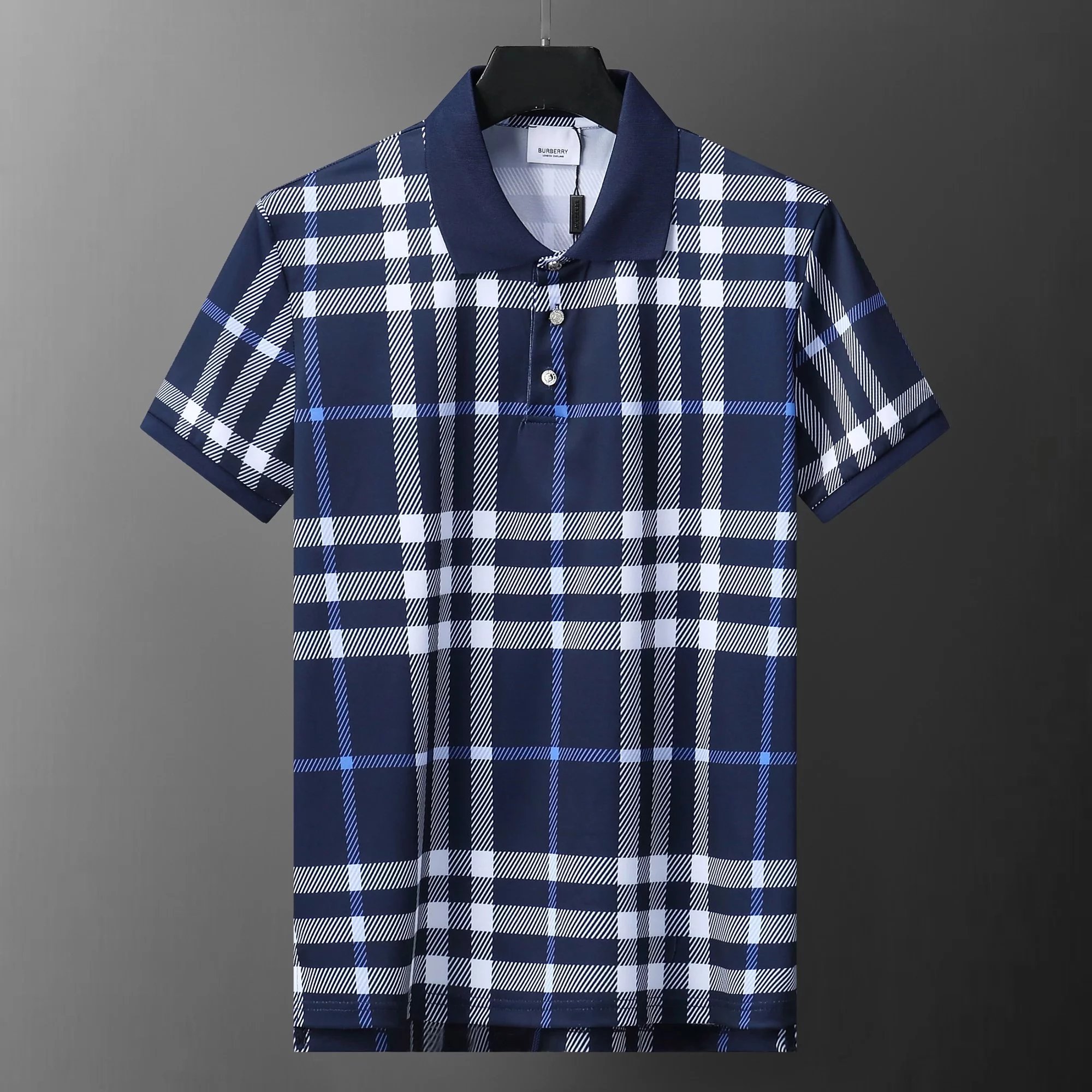 Burberry Classic Check Polo Beige Multicolor Polo Polo Shirt - 13