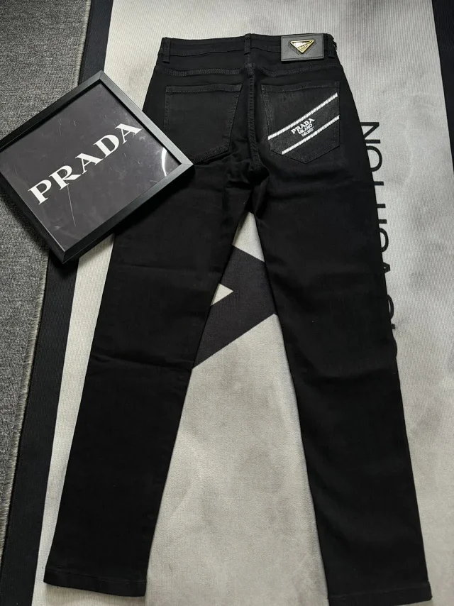 Prada Jeans Straight-leg logo product detail image 19