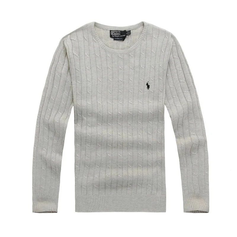 Polo Ralph Lauren Cable Knit Quarter-Zip Sweater Blue - 13