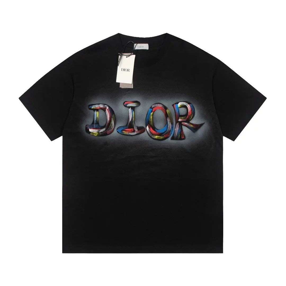 Dior Christian Dior Couture Avenue Montaigne Black T-Shirt - 22