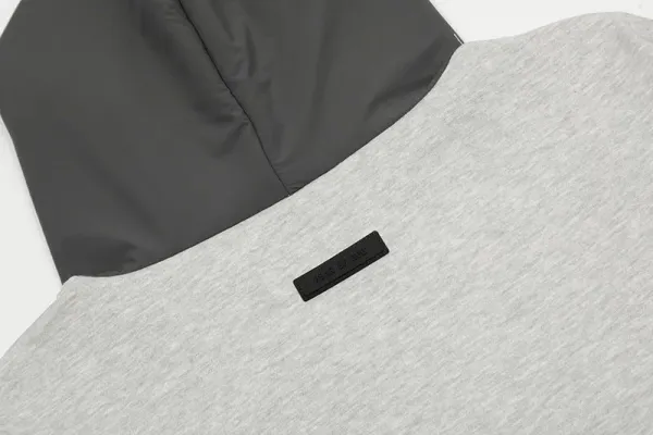 Fear of God Essentials Arch Logo Hoodie Gray - 8