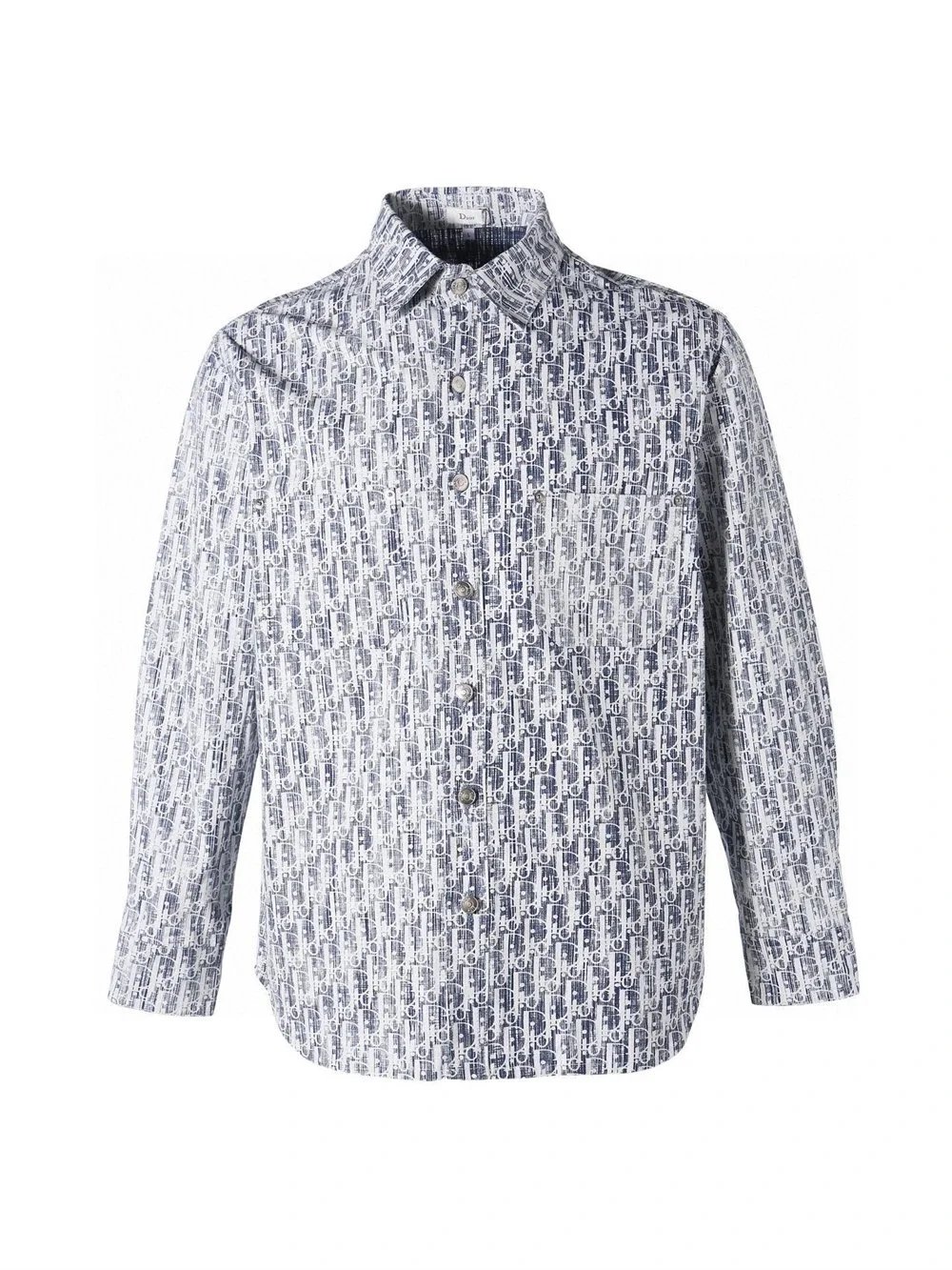 Dior Oblique Print Shirt Beige Multicolor - 16